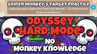BTD6 Odyssey Guide || Almost No Monkey Knowledge || Sniper Monkey's Target Practice
