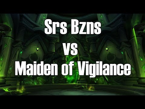 Srs Bzns vs Heroic Maiden of Vigilance - Resto Shaman PoV