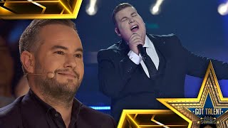 Los NERVIOS no pueden con la GRAN VOZ de KYLE TOMLINSON | Audiciones 03 | Got Talent: All-Stars 2023