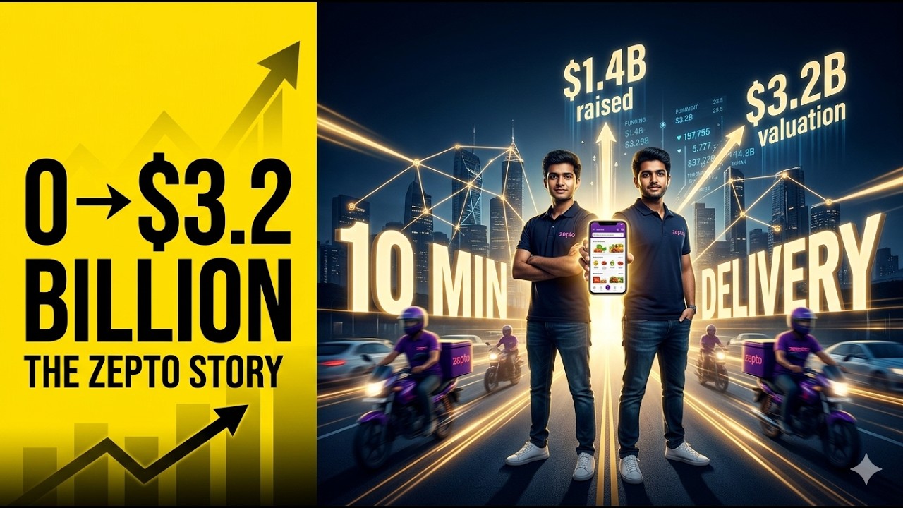 Zepto: How Two 19-Year-Olds Built a $5 Billion Company by Delivering Groceries in 10 Minutes