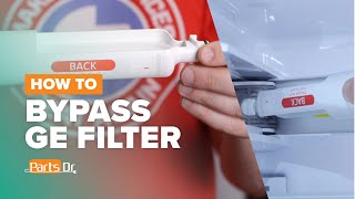 How to Install GE Refrigerator Water Filter Bypass Part # WR01X29059