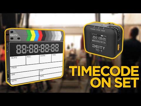 Deity Timecode Gear and On-Set Explanation
