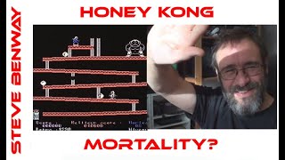 Honey Kong on the Oric Atmos / Thoughts on mortality