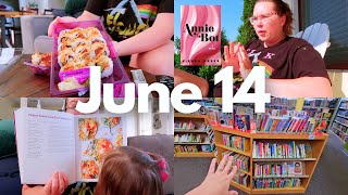JUNE 14 VLOG | thoughts on Annie Bot, meal planned, baby library book haul, grocery shopping + more
