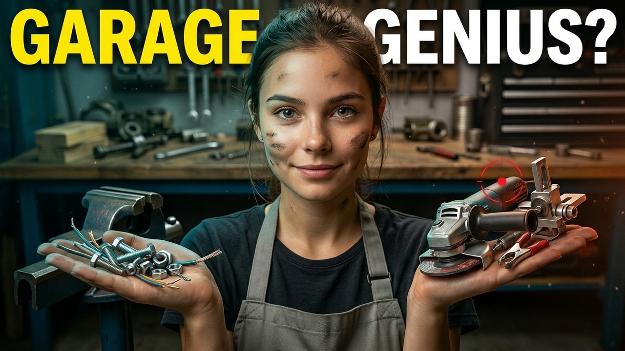 Check out 45 of the smartest and most practical inventions from a garage tinkerer.