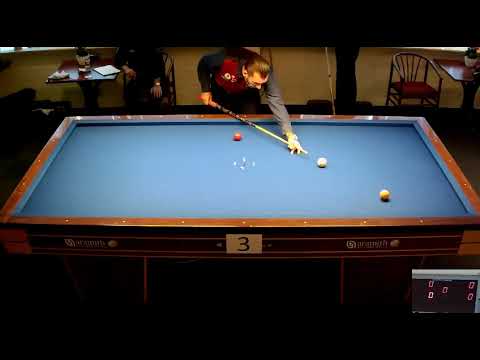 GARAVAGLIA vs SORENSEN - Torneo Internazionale di Biliardo Ikast Danimarca @TREDICALCIO