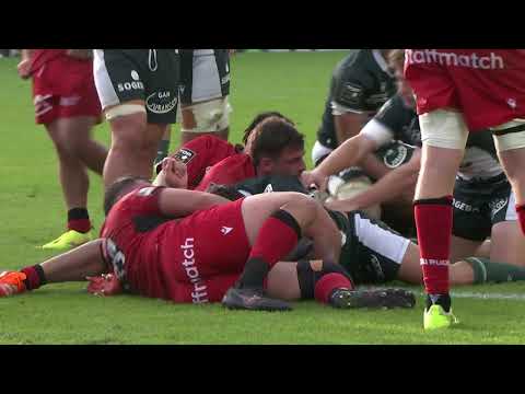 TOP 14 - Essai de Lucas REY (SP) - Section Paloise - LOU Rugby