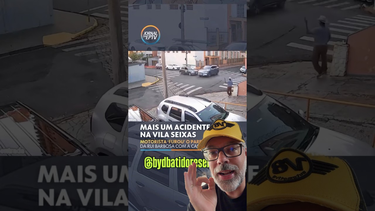 BYD BATIDO 🚨 ELE NÃO RESPEITOU O “PARE” #carros #automobile #byd