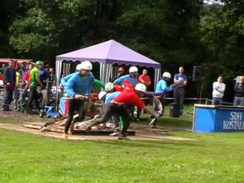 Pohár OSH Semily 2010 - Košťálov - útok SDH Veselá A