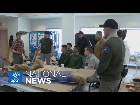 Inmates learn the ins and outs of trapping, skinning pelts | APTN News