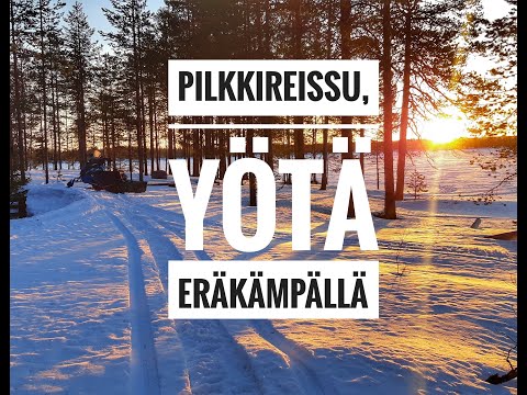 Pilkillä järvillä ,yötä eräkämpällä!