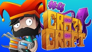 Minecraft : Crazy Craft - Ep 4 - Dual Kryptonite Swords!
