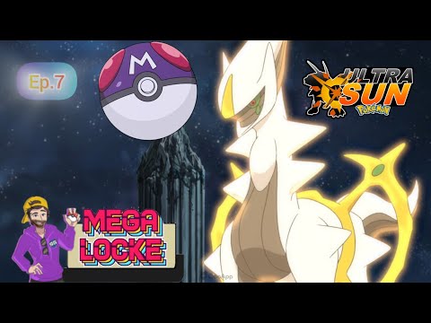 Pokémon UltraSol MEGALOCKE Ep.7 - Arceus vino a vernos!!! Y GASTAMOS la MASTER en una GRAN captura!