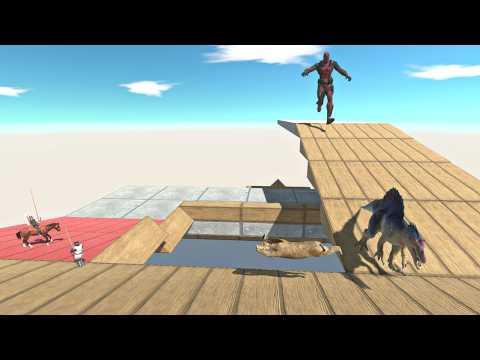 Run For Life ESCAPE FROM SUPER HERO DEADPOOL- Animal Revolt Battle Simulator