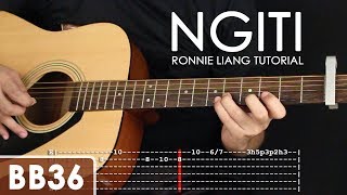 Ngiti - Ronnie Liang Guitar Tutorial