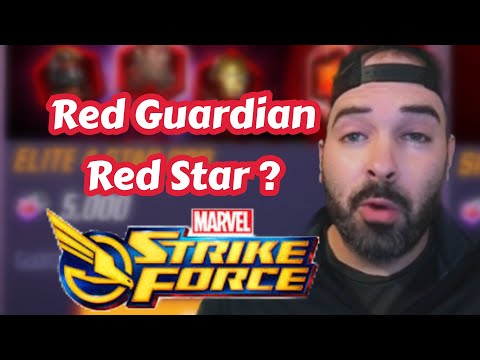 Marvel Strike Force Red Guardian Red Star