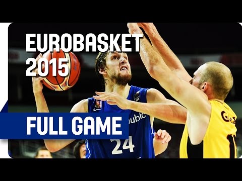 Belgium v Czech Republic - Group D - Full Game - Eurobasket 2015