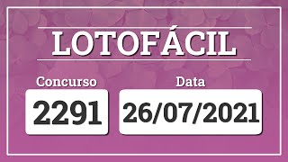 Capa de LOTOFÁCIL 2291