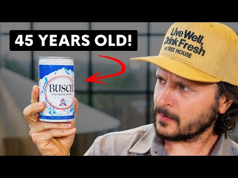 Ich habe 45 Jahre altes Busch-Bier getrunken!