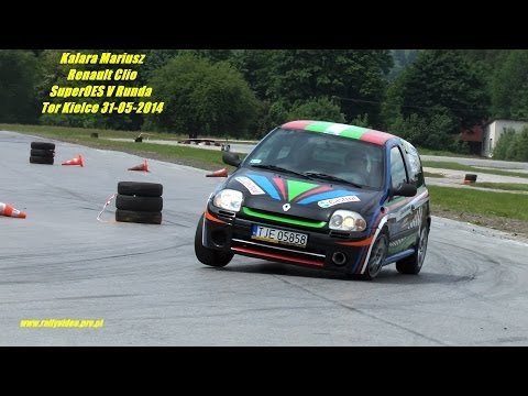 Kalara Mariusz - Renault Clio - SuperOES 5 Runda  Tor Kielce 31-05-2014