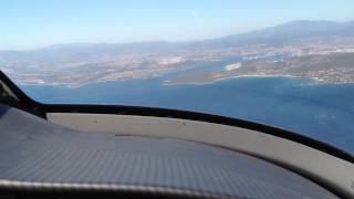 preview picture of video 'Olbia (Sardinia) landing'