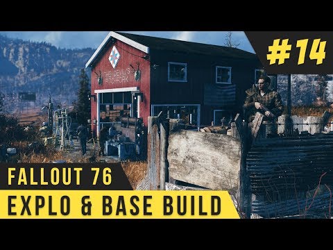FALLOUT 76 GAMEPLAY #14 BUILD DE QG! FR