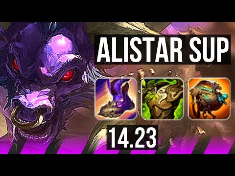 ALISTAR & Ashe vs MAOKAI & Aphelios (SUP) | KR Master | 14.23