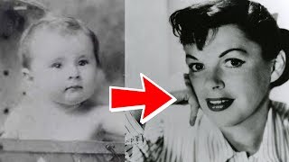 Judy Garland from 1 to 47 years old