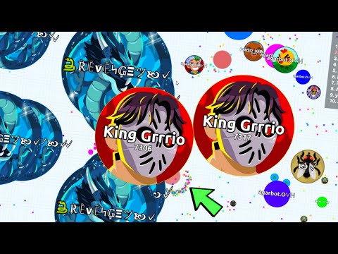 SOLO KING 🐐👑 (AGARIO DESTROYING TEAMS)