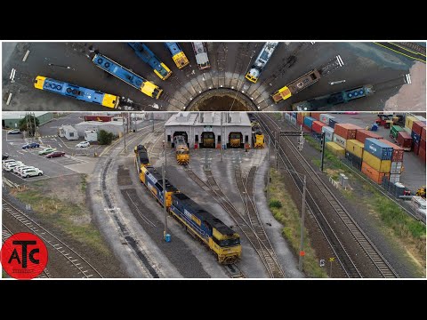 South Dynon Yard - Melbourne's major rail yard