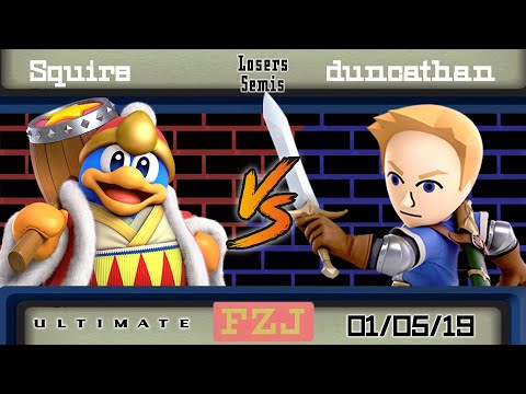 Squire (Dedede, Tink) vs. duncathan (Swordie) - Losers Semis - Flat Zone Jan