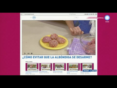 Cómo ligar la carne para hacer albóndigas