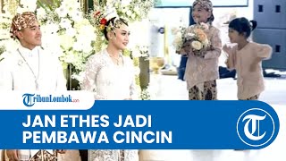 Momen Kelucuan Jan Ethes dan Sedah Mirah Bawakan Cincin Pernikahan Kaesang dan Erina Gudono