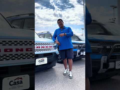 🐎 The Bronco Heritage is calling! ❤️ Ruby Red Metallic or 💙 Robin’s Egg Blue #CasaFord #FordBronco