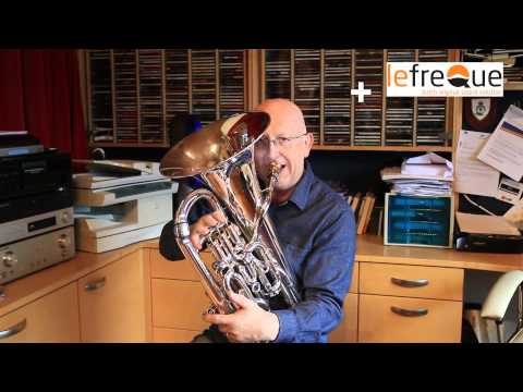 Steven Mead testing  lefreQue on Euphonium