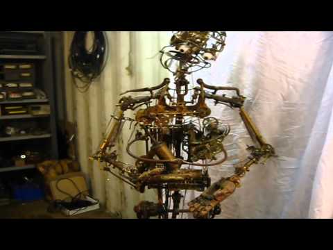 Rob Higgs - Humanoid clockwork robot automaton for The Best Offer (Giuseppe Tornatore)