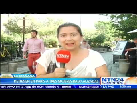Tres mujeres detenidas en Francia por presuntas actividades terroristas
