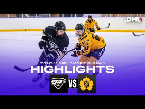 Highlights: SDE Hockey - Skellefteå AIK | SDHL | Enebybergs Ishall | 2025-11-16