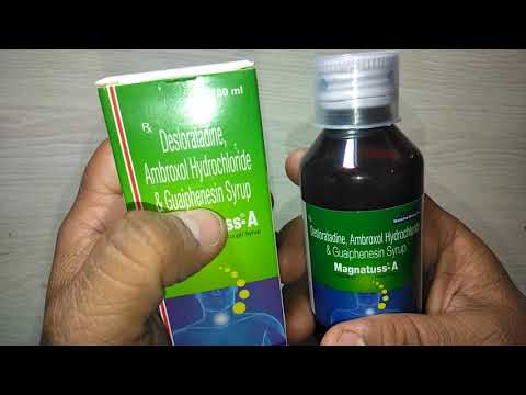 Magnatuss-a syrup anti allergic cough syrup review