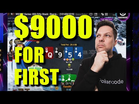 Mein Rekord im Online Poker bis zu dem Tag - Highlights vom Fifty Stack Final Table