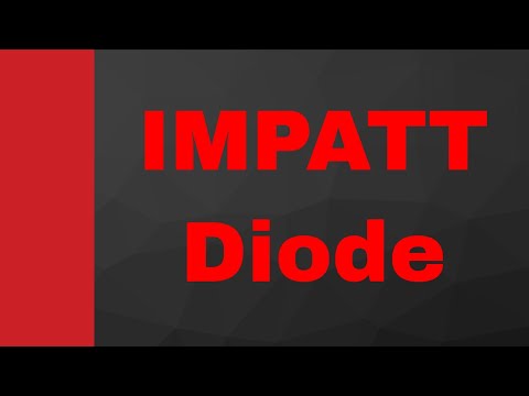 IMPATT Diode IMPact ionization Avalanche Transit Time diode by Engineering Funda Diode Playlist