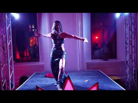 Nicole Maria Hoffschneider Cao Exotic Belly Dancing at the Mint NYE