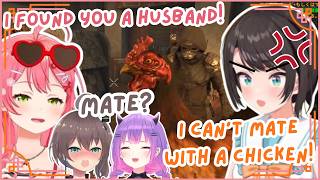 Matsuri Says UNHINGED Things About Subaru’s HUSBAND That Miko Found! 🐔💀 | Hololive Clip