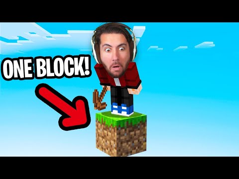 I Survived In Skyblock For 7 Days (Full Movie)