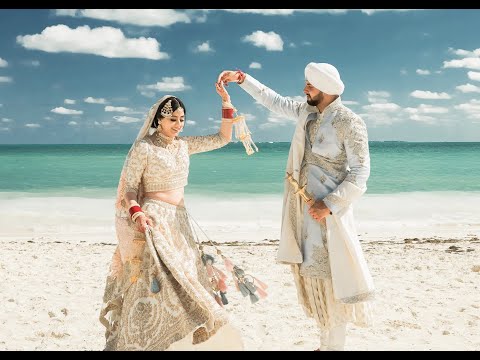 Wonderful Beach Destination Wedding of Simran + Parry
