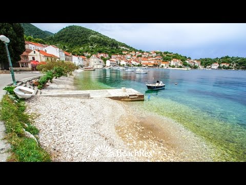beach Račišće, Račišće, island Korčula, Croatia