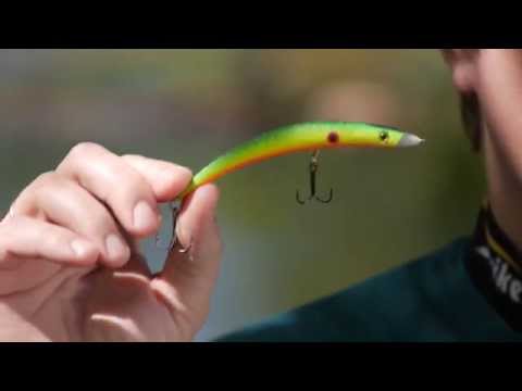 Учебное видео о воблере Strike Pro Slinky Minnow