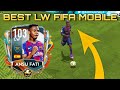 ANSU FATI PLAYER REVIEW FIFA MOBILE BEST LW TOP PROSPECTS 103 ANSU FATI