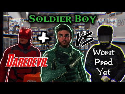 Pr3d Tries to Run When Confronted By Soldier Boy and Daredevil!