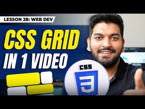 Everything about CSS GRID in ONE Video || Episode - 28